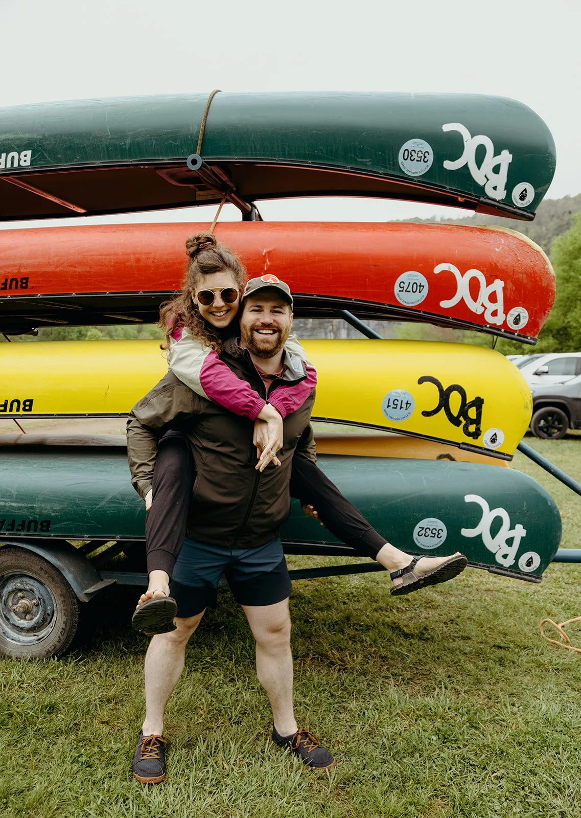  Float trip with bride and groom at The Buffalo National River 