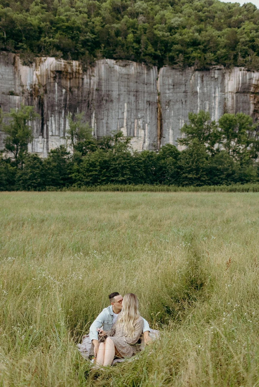  engagement session at the Buffalo National River 